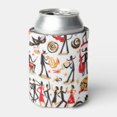 Jazz Icons Set: Abgeschiedener Hintergrund Dosenkühler (Kanne Vorderseite)