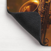 Jazz in Bar-Lichter Mousepad (Ecke)