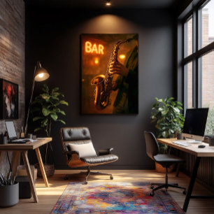 Jazz in Barlichtern Poster