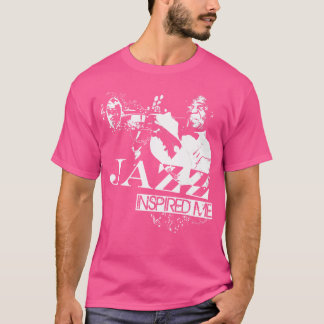 Jazz Inspirierte Me Jazz Band Drummer Horn Trumpet T-Shirt