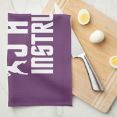 Jazz Instruction Custom Color Handtuch (Viertel Falte)