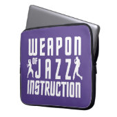 Jazz Instruction Custom Laptop Ärmel Laptopschutzhülle (Vorderseite Links)