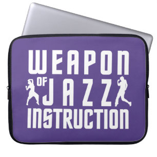 Jazz Instruction Custom Laptop Ärmel Laptopschutzhülle