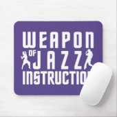 Jazz Instruction Custom Mousepad (Mit Mouse)