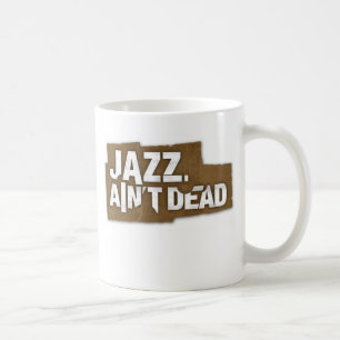 JAZZ IST NICHT TOTE Logo-Tasse Kaffeetasse