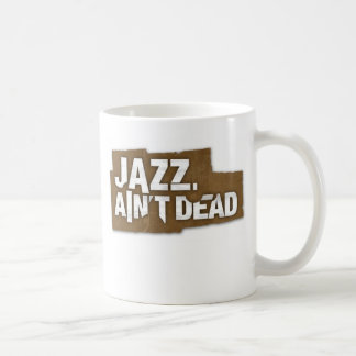JAZZ IST NICHT TOTE Logo-Tasse Kaffeetasse