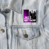 Jazz ist nicht toter quadratischer Knopf Button (Beispiel)
