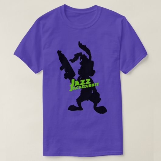 Jazz Jackrabbit    OutlineSilhouette  T-Shirt (Design vorne)