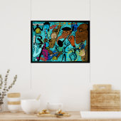 Jazz Jammers Poster (Küche)