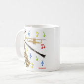 JAZZ JAMMIN, JAZZ JAMMIN KAFFEETASSE (Vorderseite Links)
