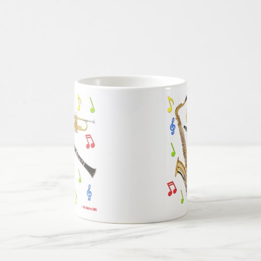 JAZZ JAMMIN, JAZZ JAMMIN KAFFEETASSE (Mittel)