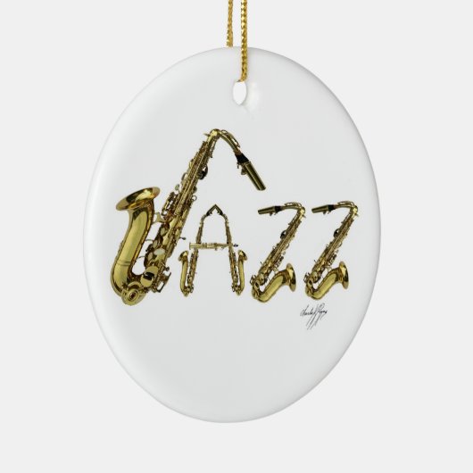 Jazz Keramik Ornament (Rechts)