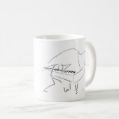 Jazz-Klavier Kaffeetasse (VorderseiteRechts)