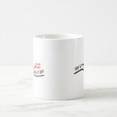 Jazz-Klavier Kaffeetasse (Mittel)