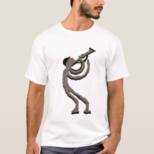Jazz Kokopelli Trumpet T-Shirt