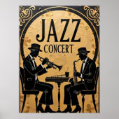 Jazz Konzert Poster (Vorne)