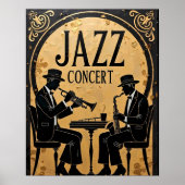 Jazz Konzert Poster (Vorne)