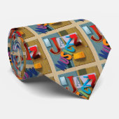 Jazz-Krawatte des SRF Krawatte (Gerollt)