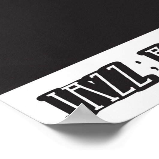 Jazz Legend Poster (Ecke)