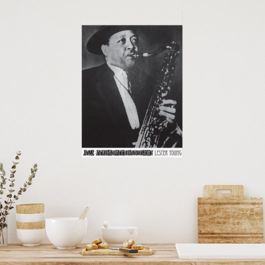 Jazz Legend Poster (Küche)