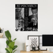 Jazz Legend Poster (Heimbüro)
