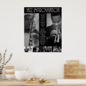 Jazz Legend Poster (Küche)