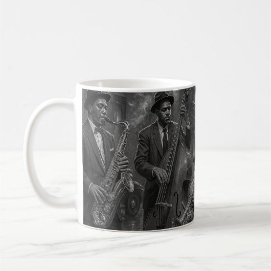 Jazz Legends Midnight Kaffeetasse (Links)