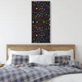 Jazz Leinwand Wine Art (Insitu (Schlafzimmer))