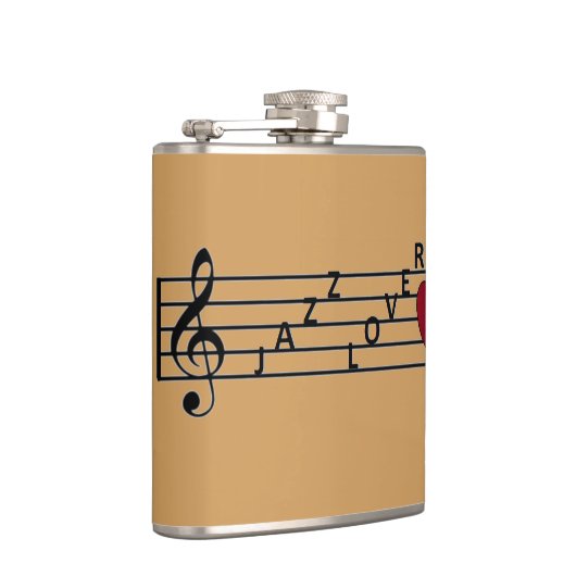 Jazz Lover Flask Flachmann (Rechts)