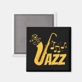 Jazz Magnet (Vorderseite/Rückseite)