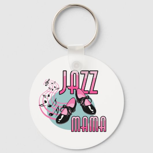 Jazz Mama Steche tanzen Schlüsselanhänger (Vorderseite)