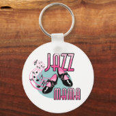 Jazz Mama Steche tanzen Schlüsselanhänger (Vorderseite)