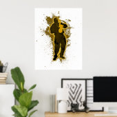 Jazz Man Poster (Heimbüro)