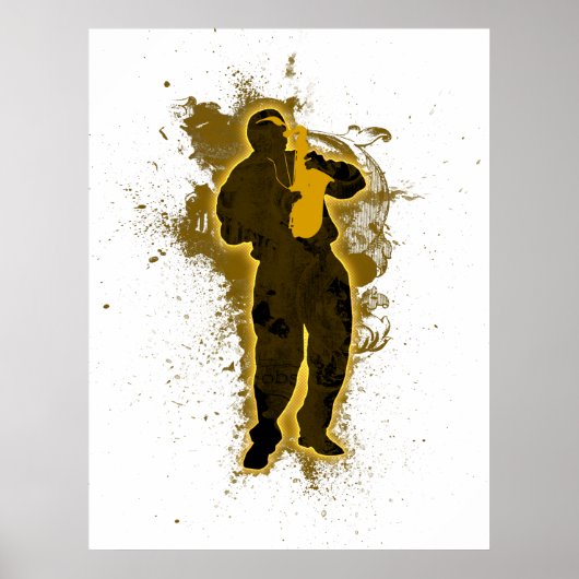 Jazz Man Poster (Vorne)