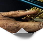 Jazz Man Poster (Ecke)
