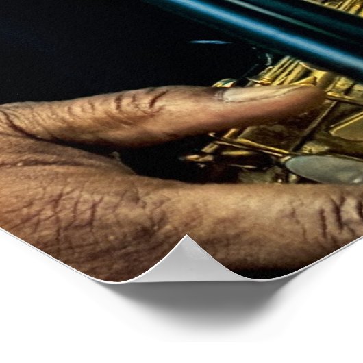 Jazz Man Poster (Ecke)