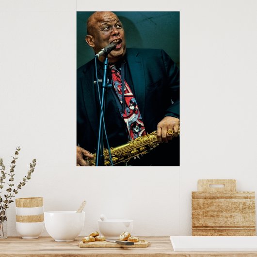 Jazz Man Poster (Küche)