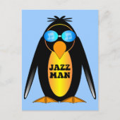 Jazz Man Postkarte (Vorderseite)