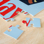Jazz Man Weihnachtsstil Puzzle (Seite)