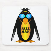 Jazz-Mann Mousepad (Vorne)