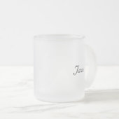 Jazz Mattiert Glass Tasse (VorderseiteRechts)