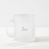 Jazz Mattiert Glass Tasse (Links)