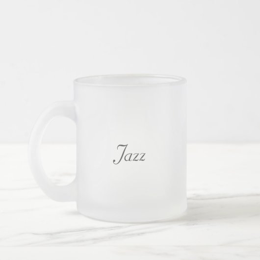 Jazz Mattiert Glass Tasse (Links)