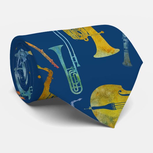 Jazz Medley Krawatte (Gerollt)