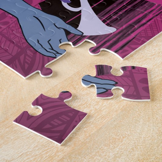 Jazz Mitternacht Sängerpuzzle Puzzle (Seite)