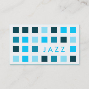 JAZZ (Modquadrate) Visitenkarte