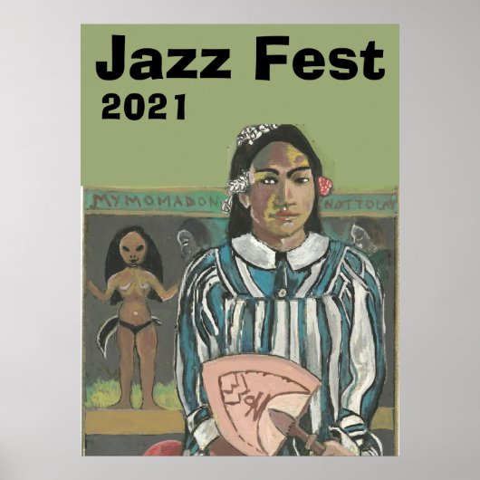jazz Music after Gauguin Poster (Vorne)