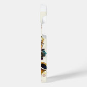 Jazz Music Band Saxophon Player Musician iPhone Hülle (Linke Seite)