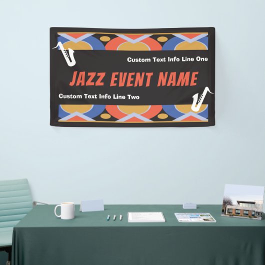 Jazz Music Event Banner (Messeveranstaltung)
