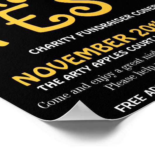 Jazz music fest poster (Ecke)